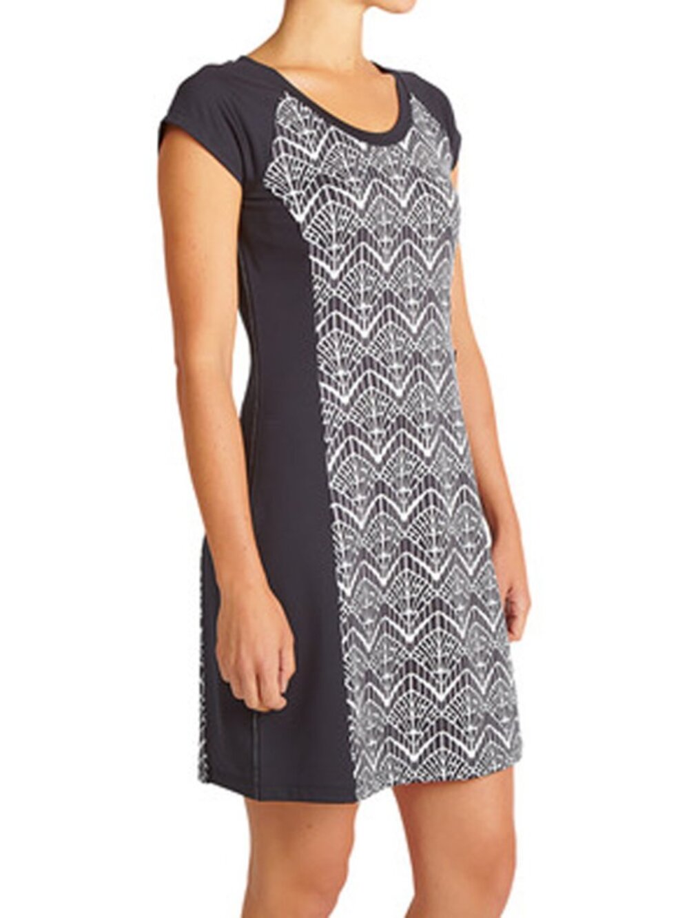 Title Nine Gidget 2.0 Dress in Black/White - sz XL
